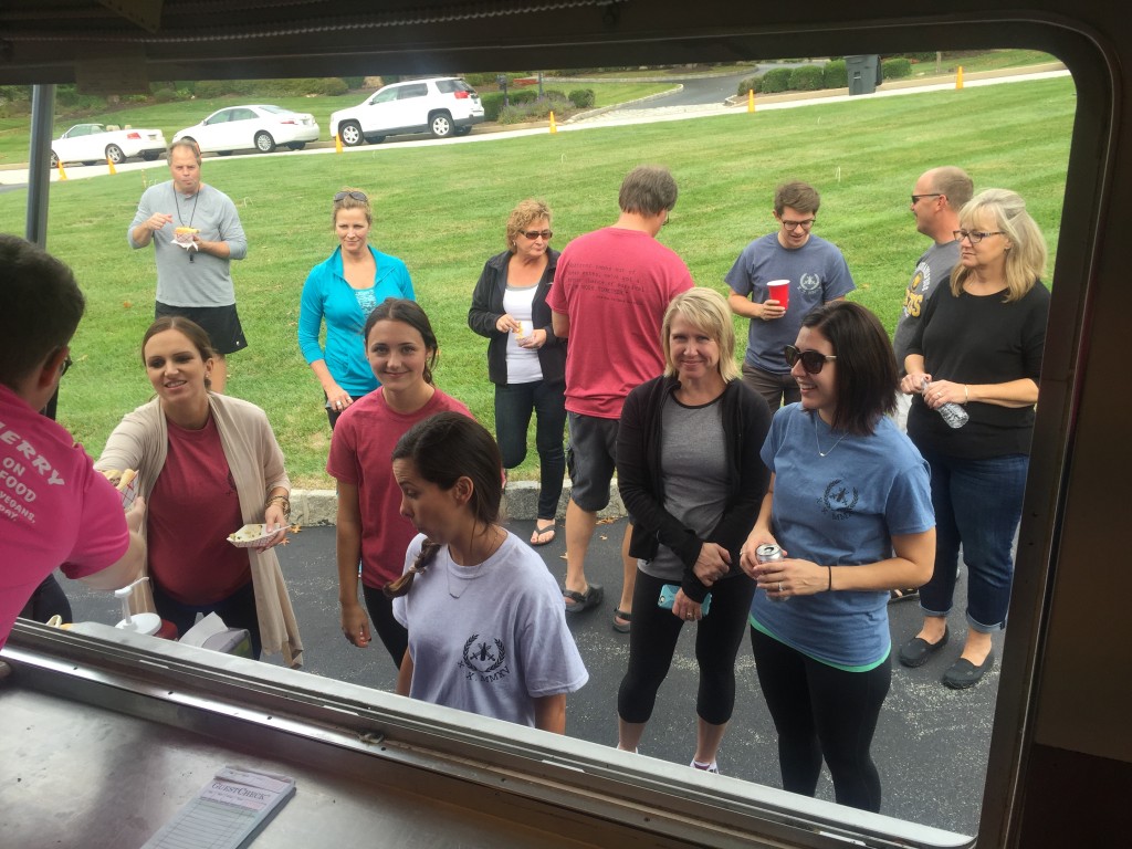 What do employee engagement and food truck catering have in common?