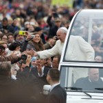 Pope Francis in the Pope Mobile 900VP