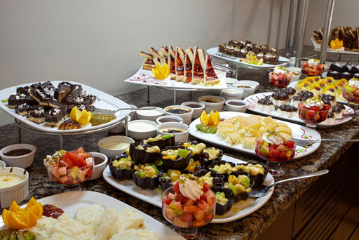 Buffet-Display