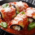 eggplant rollatini parmesan risotto 1
