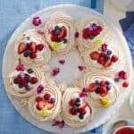 meringue wreath