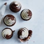 guinness chocolate cupcakes with irish whiskey frosting