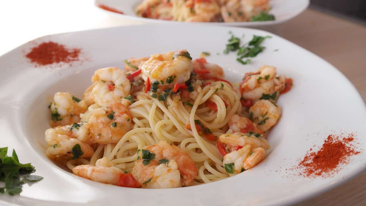 shrimp-linguine