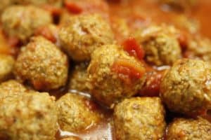 meatballs dish