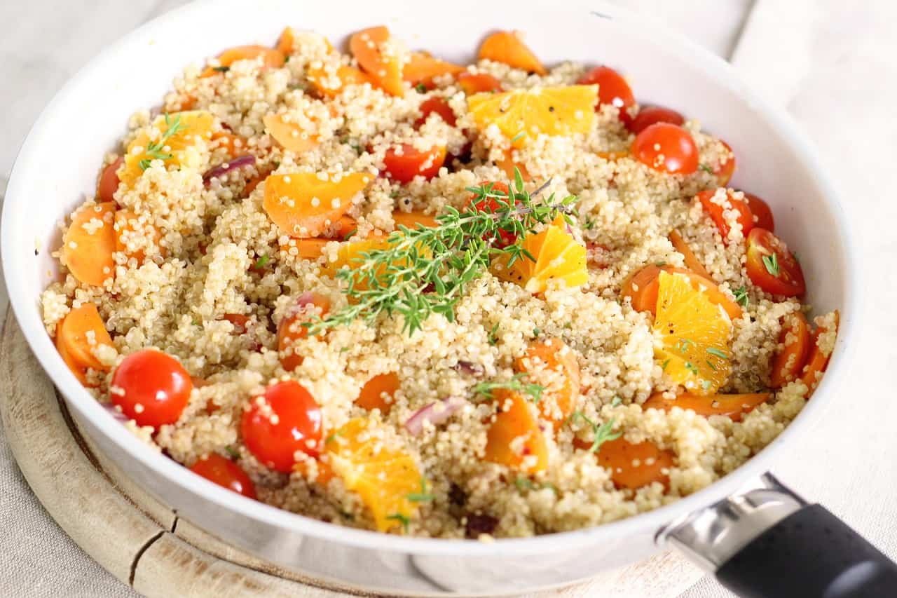 Quinoa-cooking