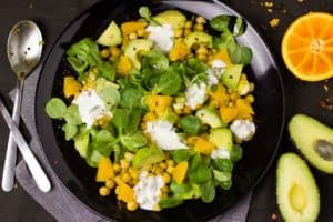 chickpeas salad bowl
