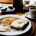 eggs steak